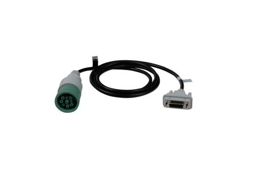 JDC227.9 - Cojali Jaltest Deutsch 9-Pin (SAE 1939) Type 2 Green (V9) Diagnostics Cable, RP1210