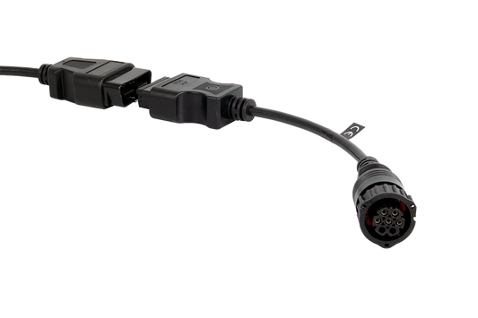 Linde round 7 pin diagnostics cable