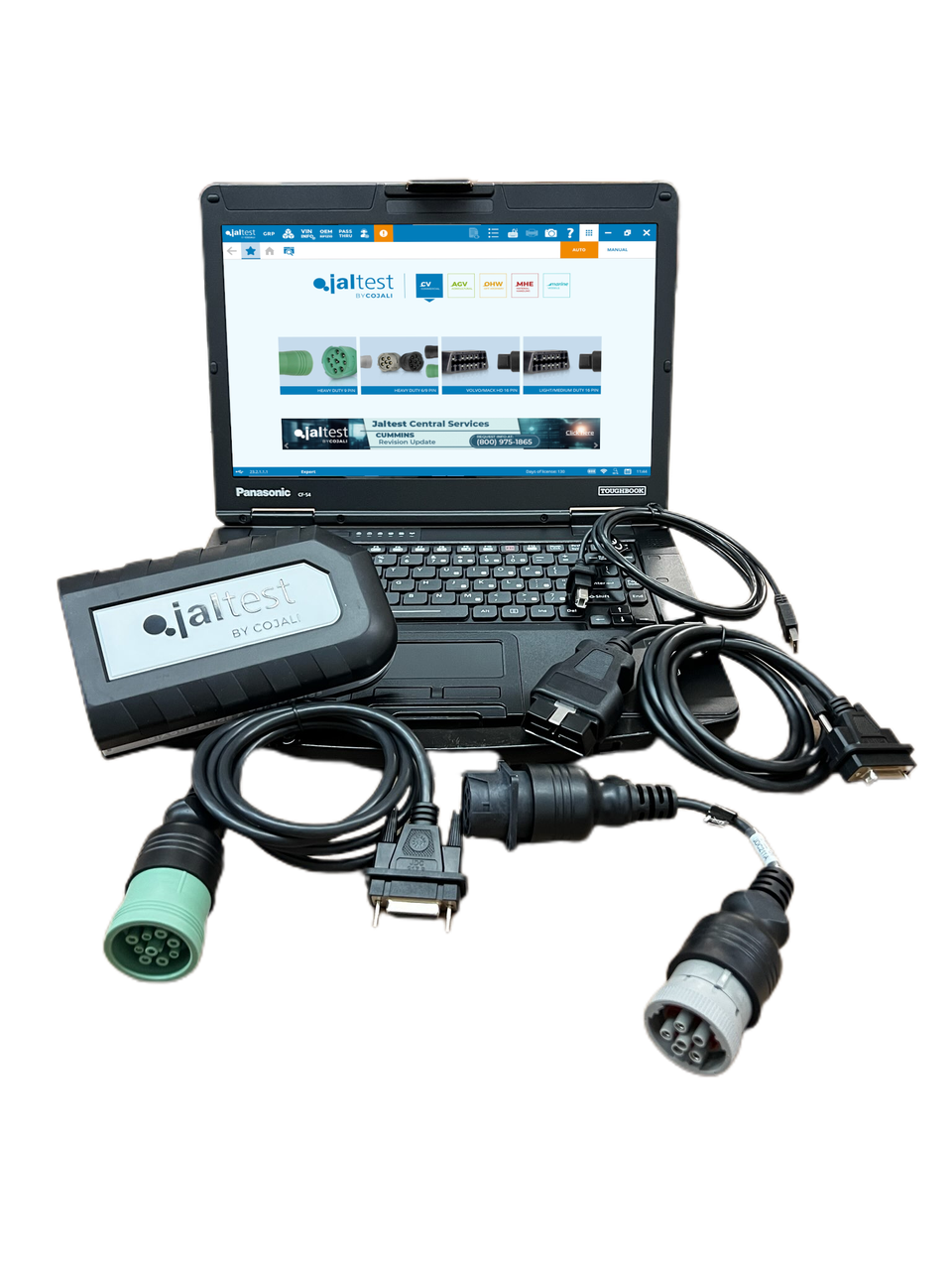 Jaltest Commercial Vehicle Kit with Panasonic Toughbook