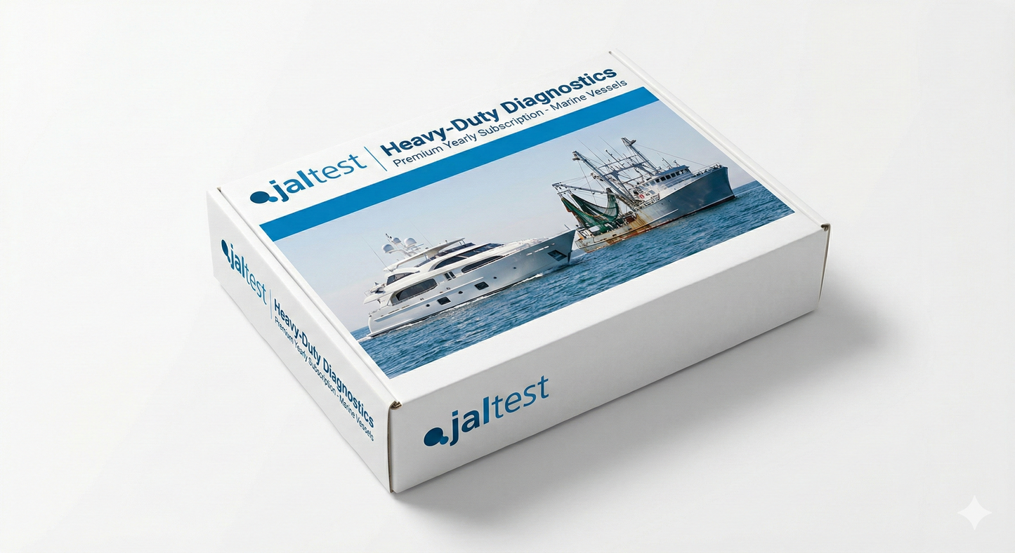 Jaltest INFO web. MARINE yearly subscription