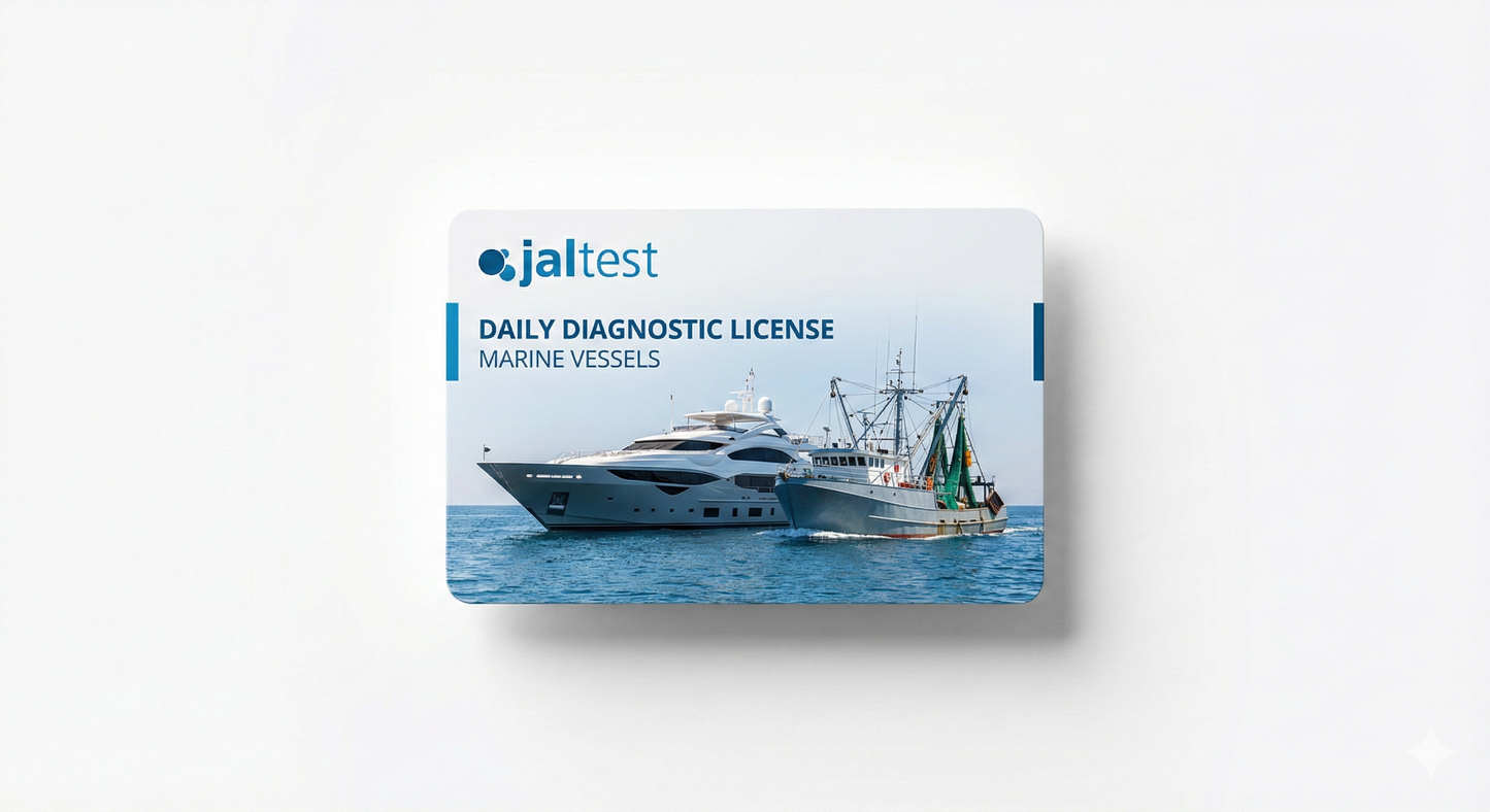 JALTEST MARINE FULL USA - ONE DAY LICENSE OF USE