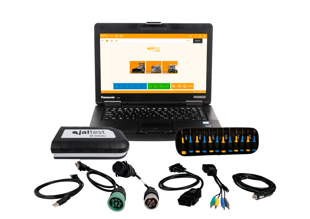 Jaltest Off-Highway Full Diagnostic Kit with Panasonic CF-54