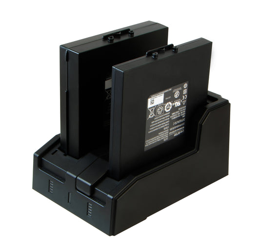 2-bay battery charger