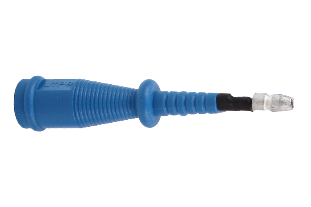 CONNECTOR WITH MALE CYLINDRICAL TERMINAL Ø 4MM