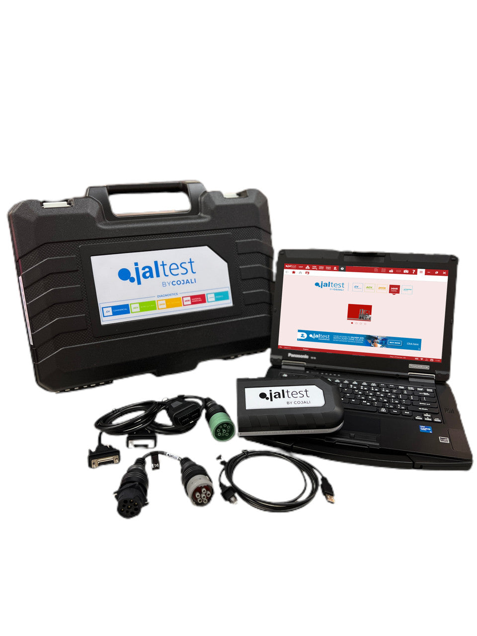 Jaltest Material Handling Equipment (MHE) Kit with Brand New Panasonic FZ-55