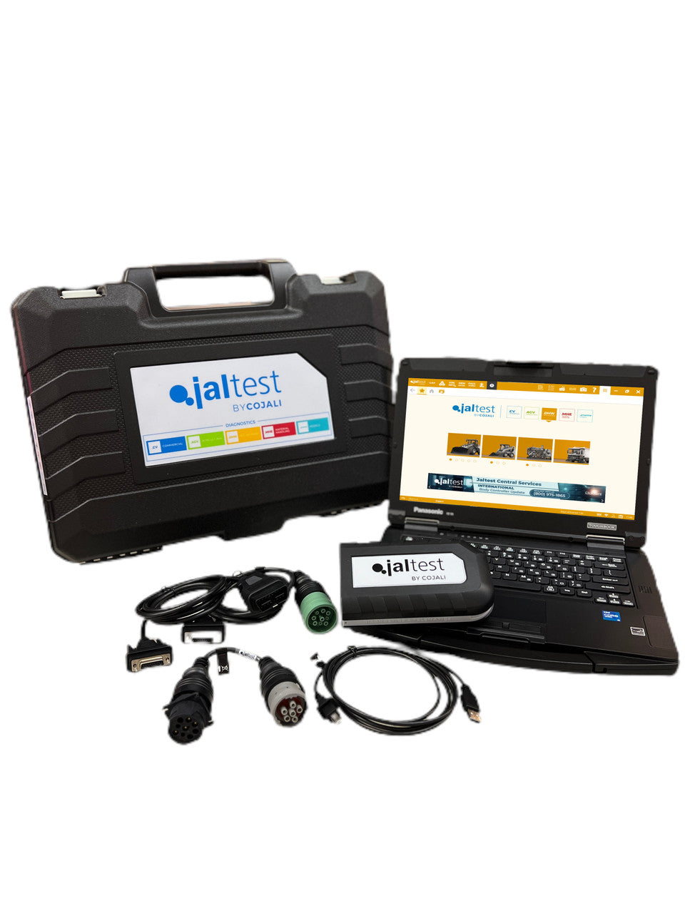 Jaltest Off-Highway Full Diagnostic Kit with Brand New Panasonic FZ-55