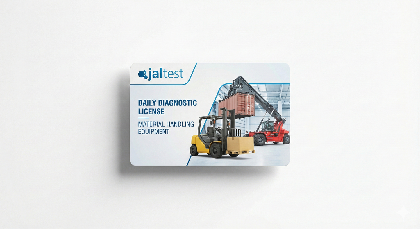 JALTEST MHE USA - ONE DAY LICENSE OF USE