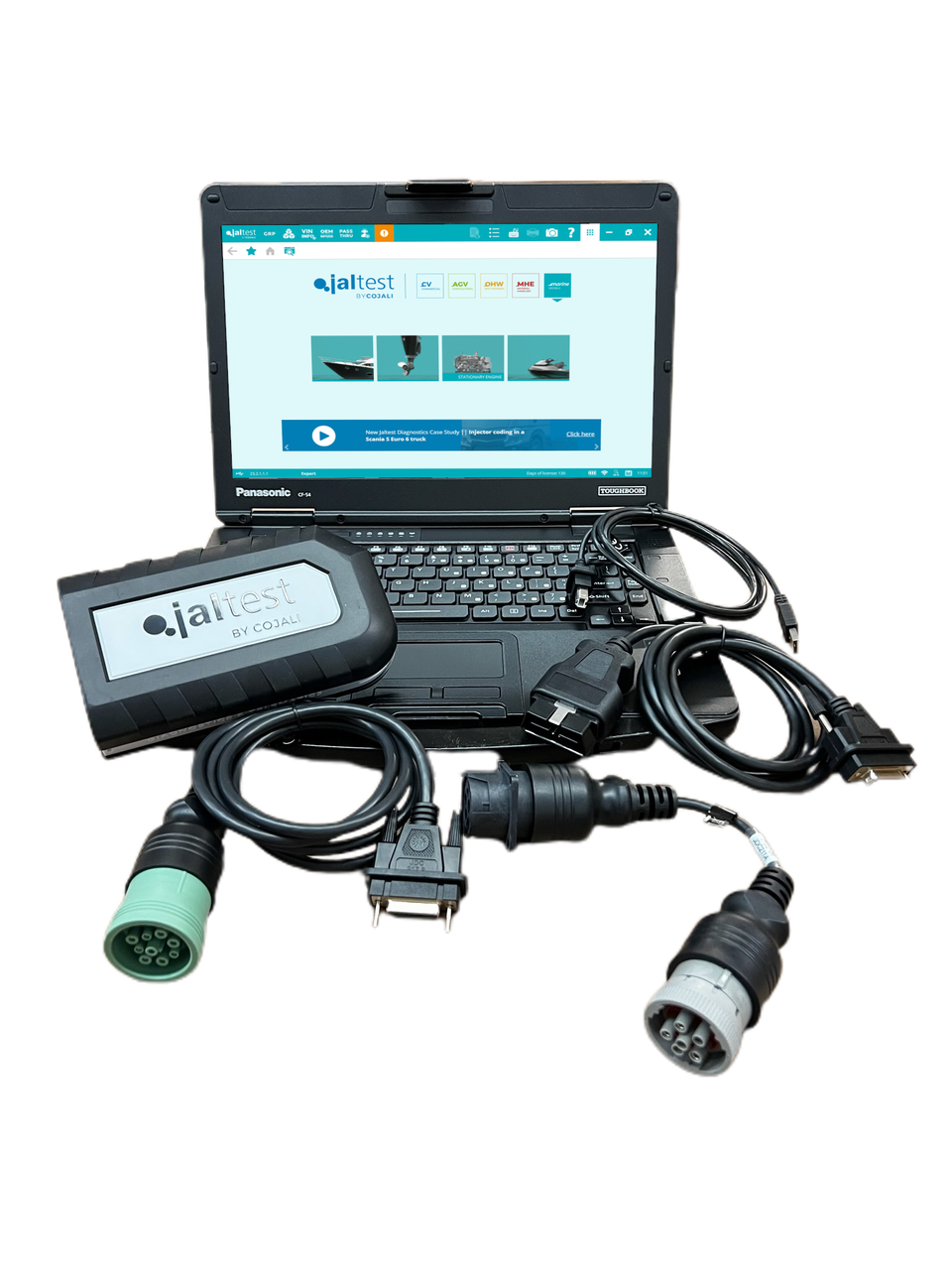 Jaltest Marine Full Kit with Panasonic Toughbook